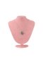 Certified Jade (Gemstone) Natural Stone Heart Pendant M439