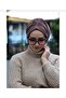 شال نسائي بتصميم جاهز برباط من فرو المنك - 2