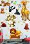 Cute Animals And Stars Themed Children's Room Wall Sticker - 4