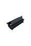 ®   Duo-Line Double Opening Brushed Socket Box Usb-Ups-Cat6/3 - Black - 3