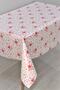 مفرش طاولة من القماش الزيتي PVC مبطن وقابل للمسح - نجمة حمراء - 226-3نجمة حمراء