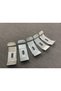 Roller Blinds Mounting Leg Set Wide Case 4,80 Cm, Screw, Plastic Apparatus and Portray, Set of 10, 30 Pieces - 2