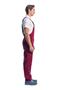 Gardener Jumpsuit, Burgundy -8E415- Uniform, Sling Jumpsuit - 3