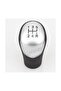 Isuzu D-Max Gear Knob 5 Forward Artificial Leather with Gray Scheming