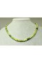 Chrysoprase Stone Necklace 6mm (clip)