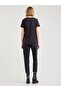 Women's Black T-shirt A2086-0169 - 3