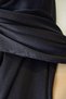Black Shine Shiny Plain Shawl-color-05 - 3