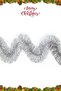 New Year 4 Pieces Silver Thick Glitter Tassel Ornament 2 Meters - 3