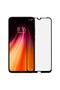 واقي الشاشة من السيراميك باللون الأسود المطفي لهاتف Xiaomi Redmi Note 8، لا يترك بصمات الأصابع وفقاعات الهواء