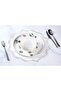 2-Piece Supla Embroidered Lisa Linen Effect (Stone)