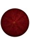 Domed Claret Red Felt Skullcap, Skullcap, Burgundy Skullcap, Felt Skullcap T055 - 2
