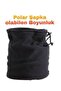 Men's Fleece Neck Collar Beanie Neck Collar Courier Neck Collar Biker Neck Collar 3-pack - 2