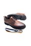Leather Orthopedic Winter Brown Color Men's Shoes