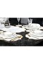 RUNNER LISA EMBROIDERED LINEN EFFECT (GOLD) - 2