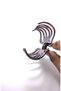 6 Large Assorted Color Rake Style Hair Clips for Women - 2