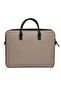 -233 Beige/White/Black 39X30X6.5Cm Faux Leather Briefcase - 5