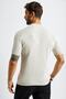 Men's Crew Neck Ribbed Short Sleeve Thin Knitwear Sweater 21w301 - 6