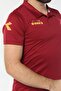 Nacce Burgundy Polo Collar T-Shirt - 1Tsr06-Burgundy - 5