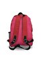 Multi-Compartment Red Reflective Zippered Backpack - 3
