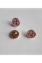 Gold Cherry Button with Metallized Feet 11.5 mm (20Pcs) - 2