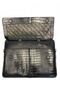 Men's Black Genuine Leather Briefcase & Laptop Bag - 3