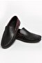 Men's Black Claret Red Rog Loafer Shoes - 3