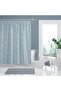 Bathroom Curtain 1X180X200 Single Wing Shower Curtain with Ring Gift Shower Cabin Curtain 2880