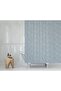 Bathroom Curtain 1X180X200 Single Wing Shower Curtain with Ring Gift Shower Cabin Curtain 2880 - 2