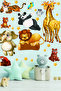 Cute Animals And Stars Themed Children's Room Wall Sticker - 3