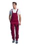 Gardener Jumpsuit, Burgundy -8E415- Uniform, Sling Jumpsuit - 2
