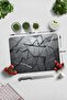 Glass Cutting Board - Glass Cutting Board |   Anthracite Crystal |   30cm X 40cm - 2