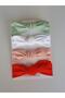 Baby Girl Bandana Buckle Set 4-Piece Red, Powder Pink, Mint, White - 2