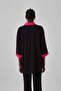 Color Garnished Black Tunic - 2
