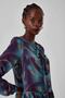 Bird Eye Patterned Dress - 3
