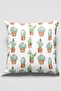 43x43cm Woven Premium Stain Resistant Fabric Double Sided Throw Pillow Pillow Case Cactus Krl057 - 2
