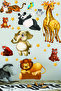 Cute Animals And Stars Themed Children's Room Wall Sticker - 5