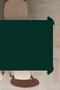 Emerald Green Premium Thai Feather Velvet Stain Resistant Washable Woven Fabric Tablecloth Mso018