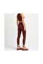 Women's High Waist Seamless Ribbed Tights - 5