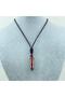 Red Tiger Eye Natural Stone Necklace212127 - 2