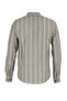 Haki Slim Fit Düğmeli Yaka İnce Çizgili Gömlek TMNSS20GO0092 - 12