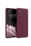 Galaxy M23 Compatible Plum Guardian Matte Silicone Case