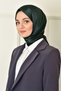 Black Shine Shiny Plain Shawl-color-08