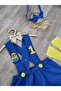 Minnion Concept Blue Baby Boy Salopet Birthday Costume - 2