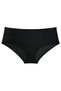 3 Pieces Women's High Waist Bato Panties Black - 2