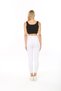 Women's Black Camisole Crop Top - 4