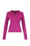 Fuchsia Sleeve Detailed Polo Neck Knitwear Sweater Twoaw21Kz1113 - 7