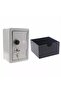 Lockable Safe Piggy Bank -grey