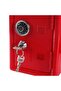 Lockable Safe Piggy Bank -red - 4