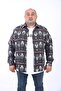 Lumberjack Shirt Mc Three Rug Print 22212-black - 2