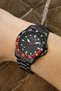 Metal Strap Sports Men's Wristwatch Bracelet Combination Black - 5